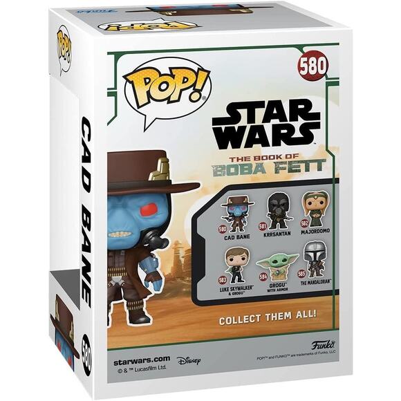 Funko POP! Star Wars: Boba Fett 580 FAC-053571-21287 Bobblehead - Picture 3 of 4
